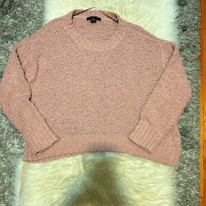 Pink Fuzzy Sweater